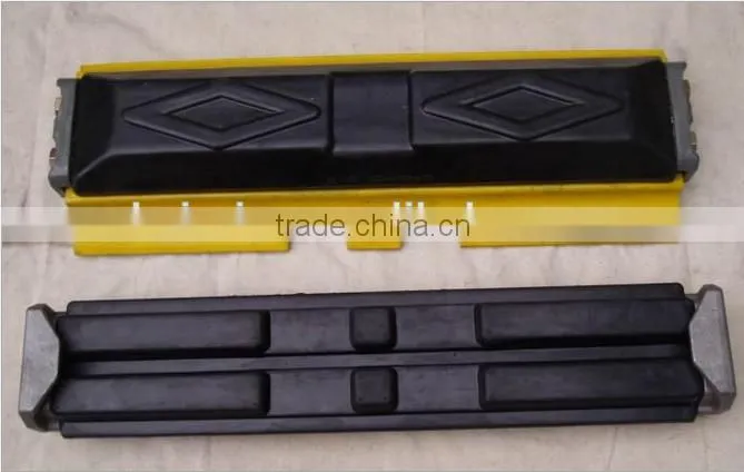 Bobcat MX334 rubber pad,rubber track pad,MX430,E26,E62,E45,E38,MX331,MX337
