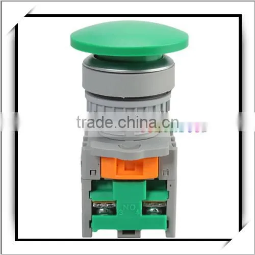 TN2BM Big Head China Emergency Push Button Switch Green