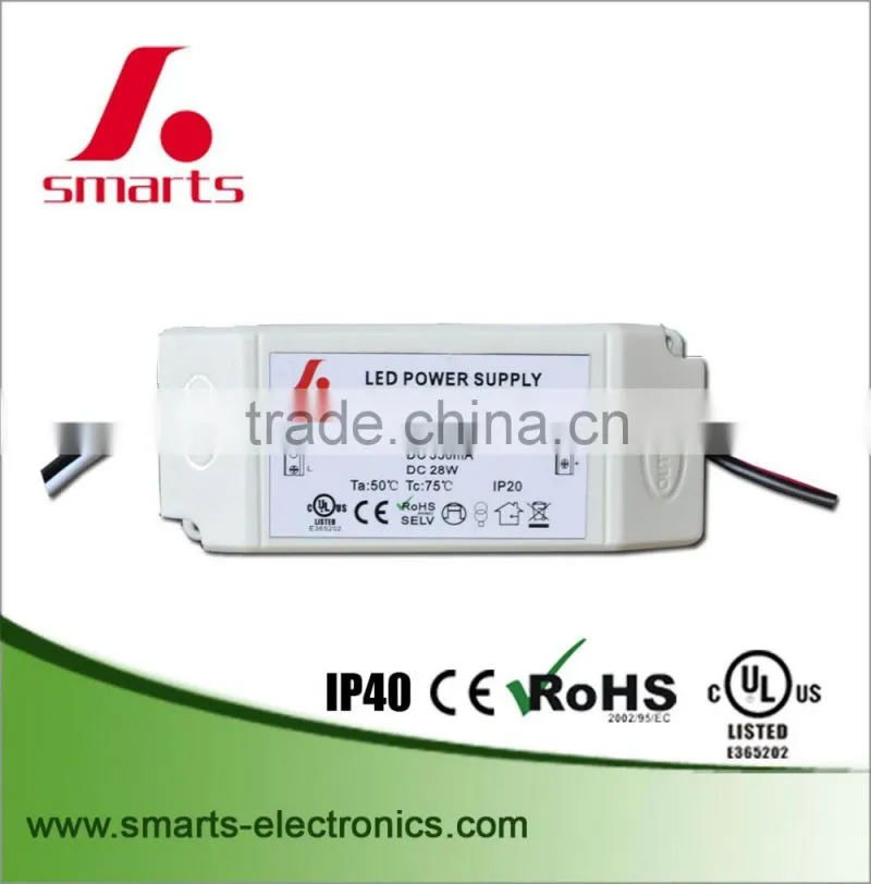 PF 0.9 ETL CE 80V 500ma 40w bulb led driver triac dimmable
