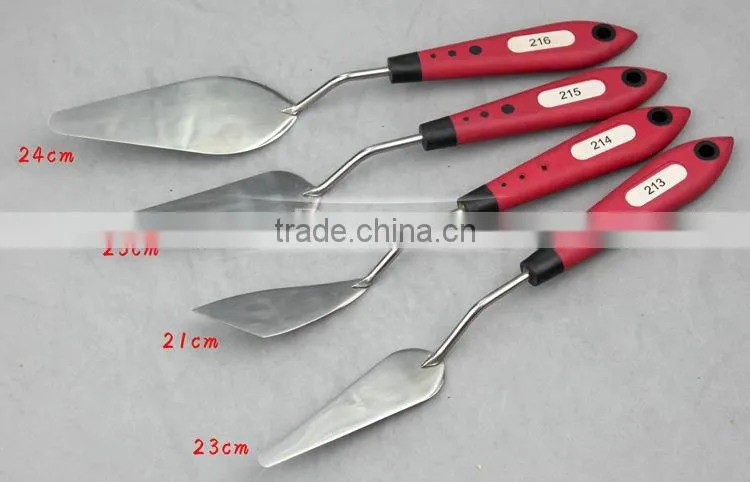 plastic handle stainless steel palette knife