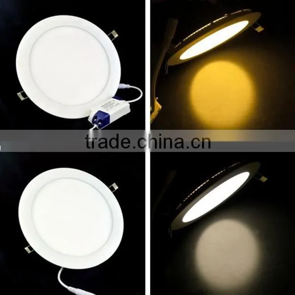 85-265v 6w round led panel light