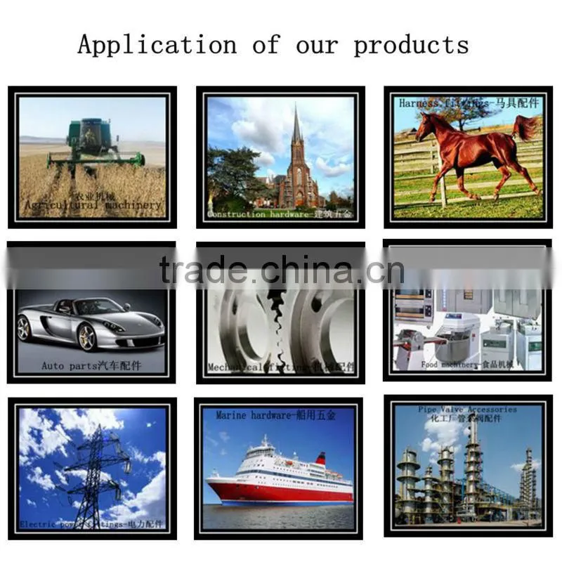 Gravity casting Food processing machinery fittings