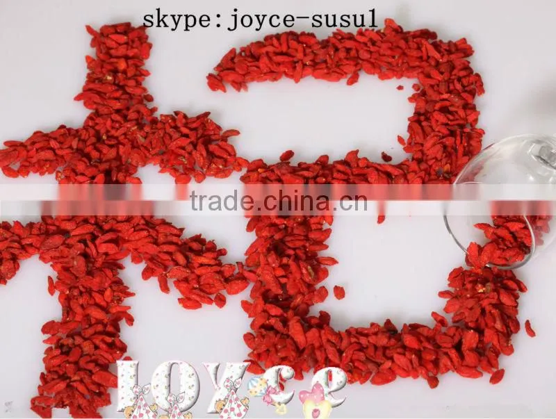 organic certificate dried goji berries