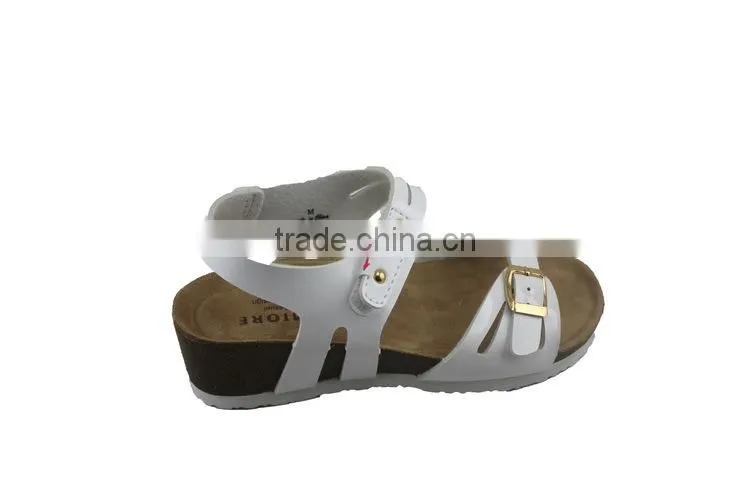 2015 Summer cork outsole lady comfortable platform sandal shoe
