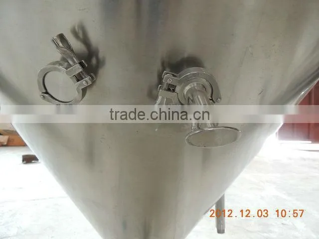 1000l conical beer fermenter CE OEM factory