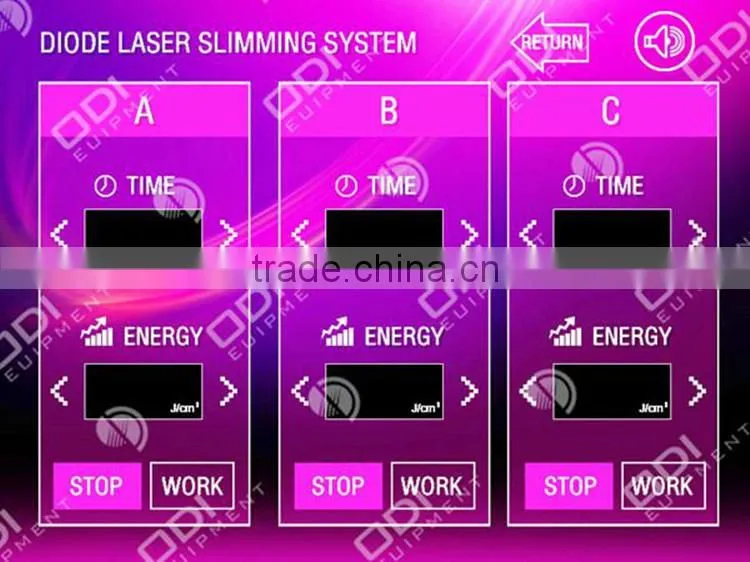 OD-S30 BV Approved Intelligent fat reducing slimming smart lipo laser