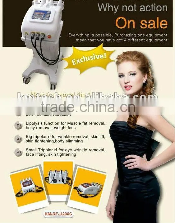 2013 ultrosonic Lipo sonix fat reduce and slimming machine