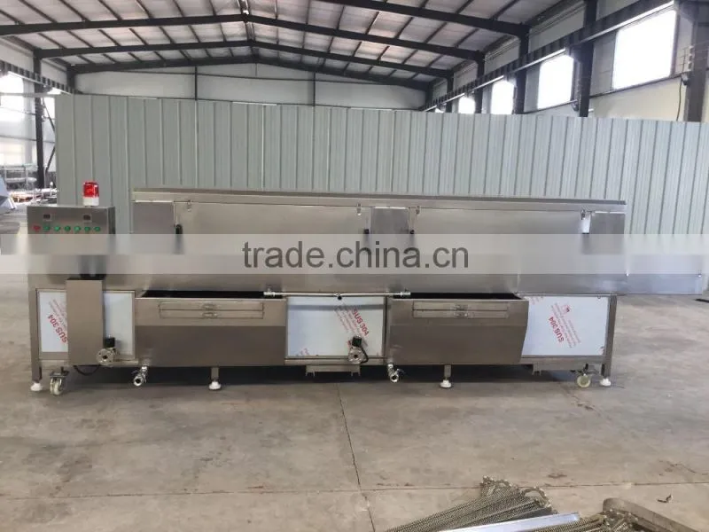 Automatic plastic tray/basket washing machine cleaning machine
