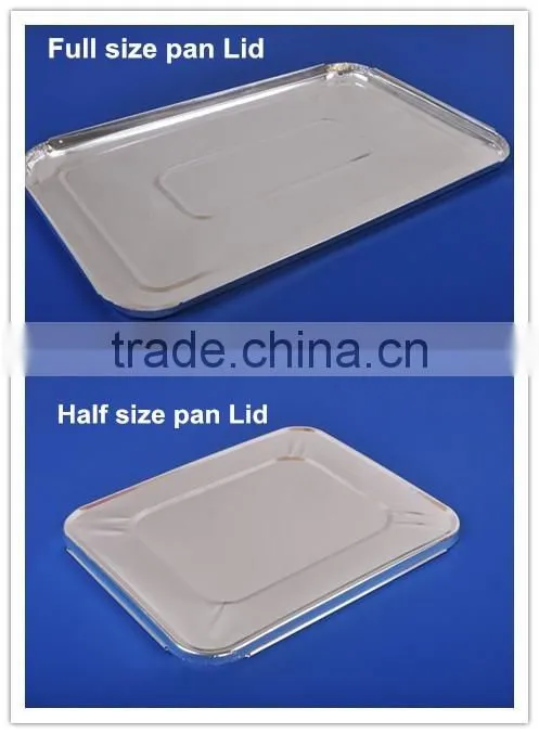 Disposable rectangle aluminium foil baking pan,/oblong aluminium food pan