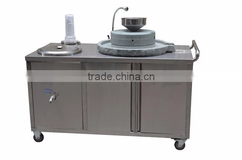 stone mill bean grinding machine,soya milk making machine