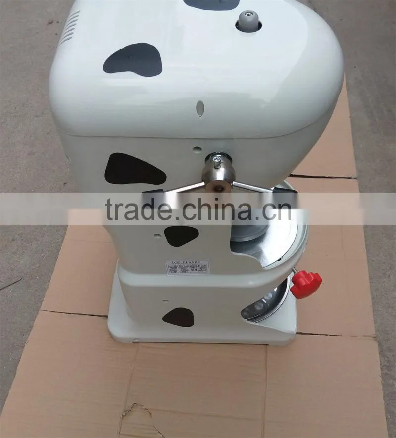 Shaved ice shavers for commercial