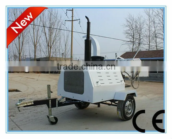 diesel motor wood chipper, diesel astilladora de madera, diesel motor picador de madeira