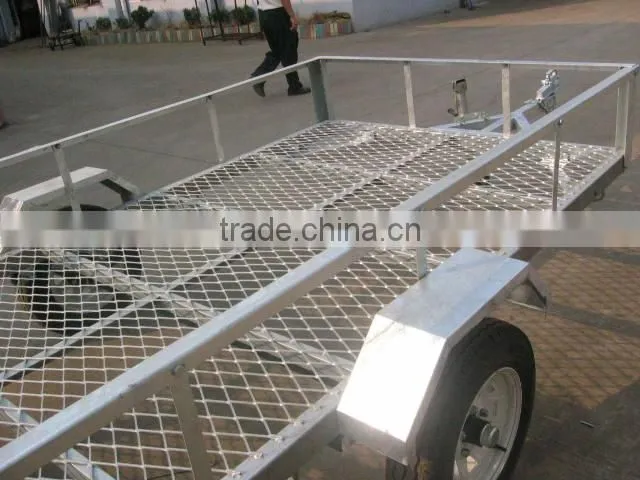 2015 Hot dip galvanized atv timber trailer