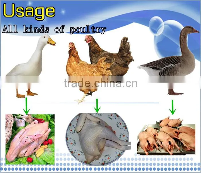 Factory price HHD CE approved poultry farming equipment chicken plucking machine/chicken plucker for sale NCH-80