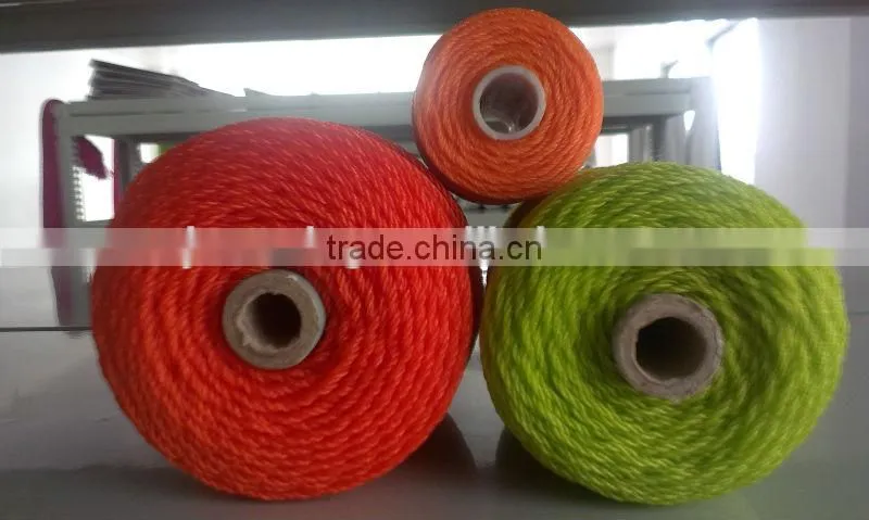 PE Twiested Twine Spool, Assorted Colors, 380D/21PLY-120PLY
