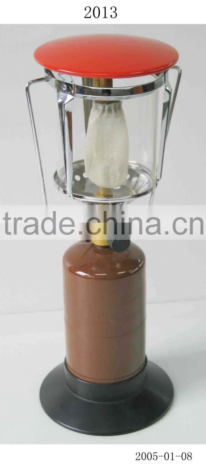Portable outdoor patio camping party gas lantern