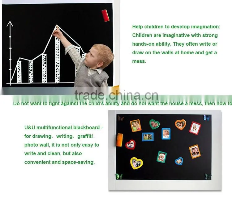 Chalk Black Writing Board Decorative Magnetic Chalk Board Decorative Magnatic Chalk Board