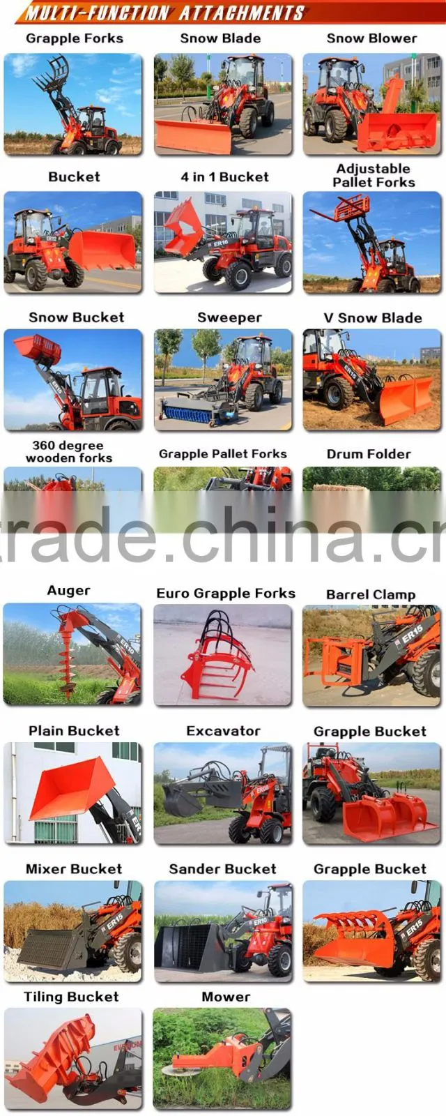1.0 ton wheel loader