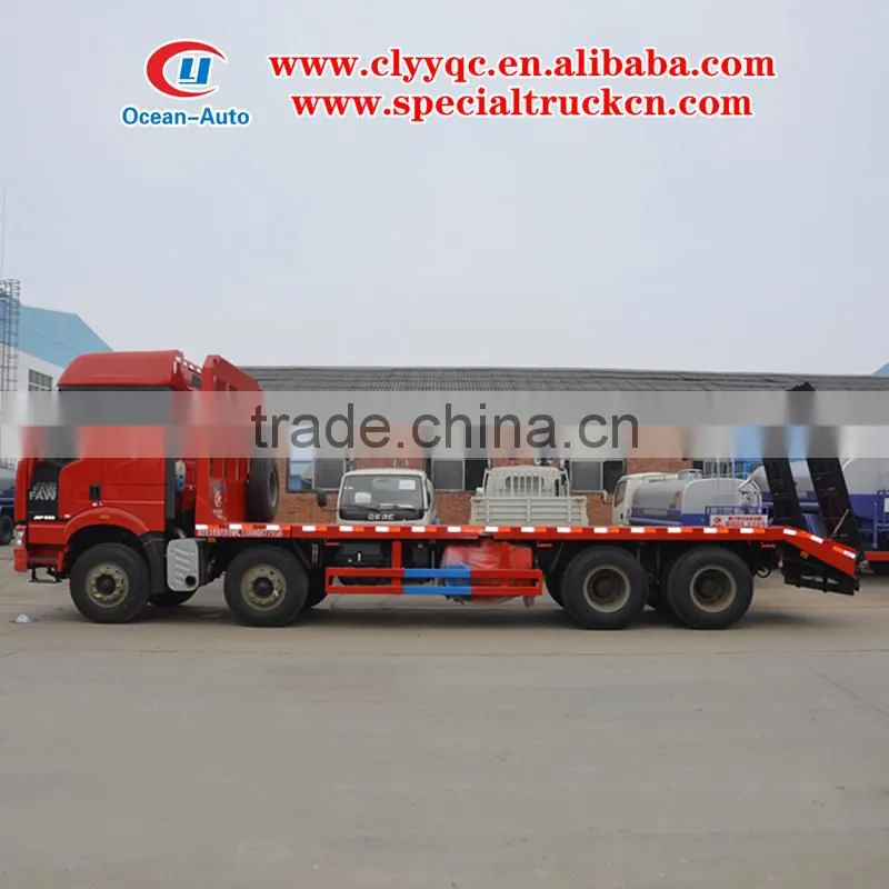 17 ton Load FAW 8x4 New Cheap Truck Flat Load Bed For Sale