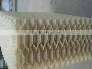 S wave cooling tower packing filter/Counterflow PVC fills/S wave pvc fills