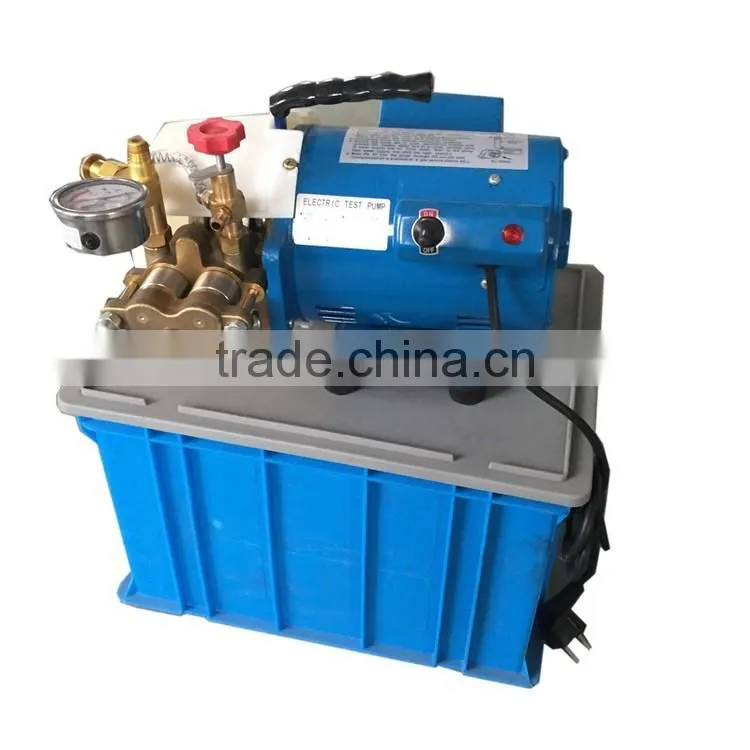 2016 New trendy products water pump electric pressure test pump from chinese wholesaler
