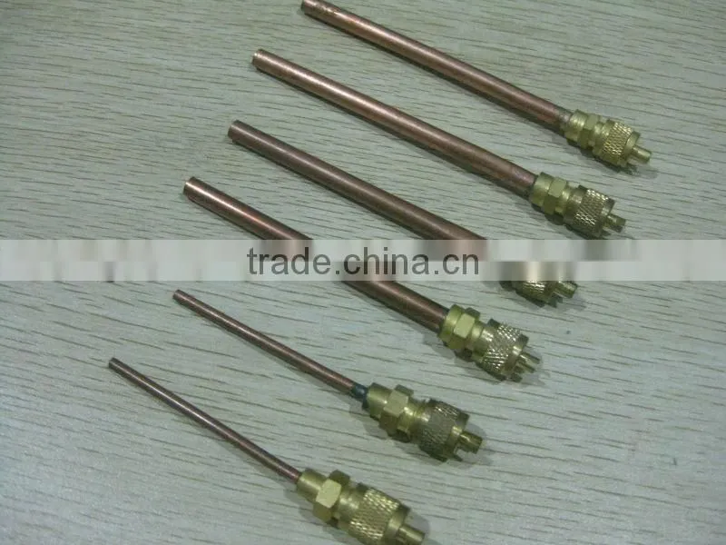 Air conditioning Copper Access Valve / Refrigeration Charging Valve / Access Valve for air condition