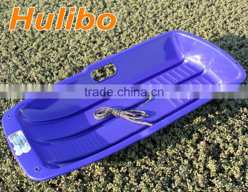 Hulibo Brand Ski Snow sled Plastic snowsledge for Adults and Kids