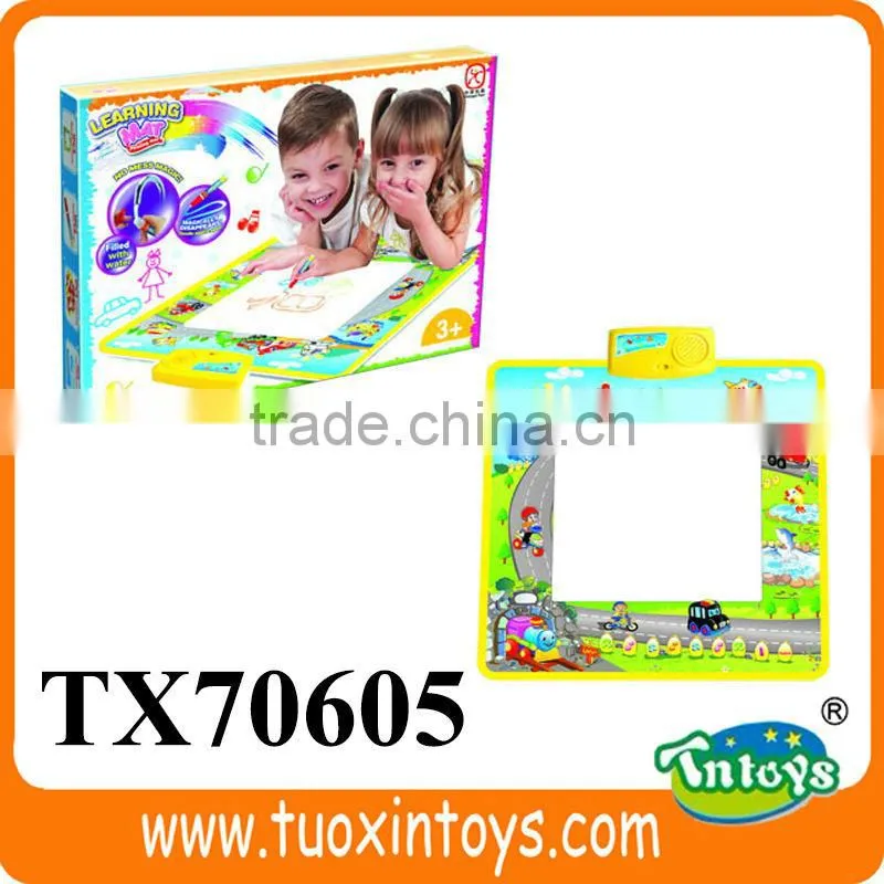 Hot painting water mat and water mat