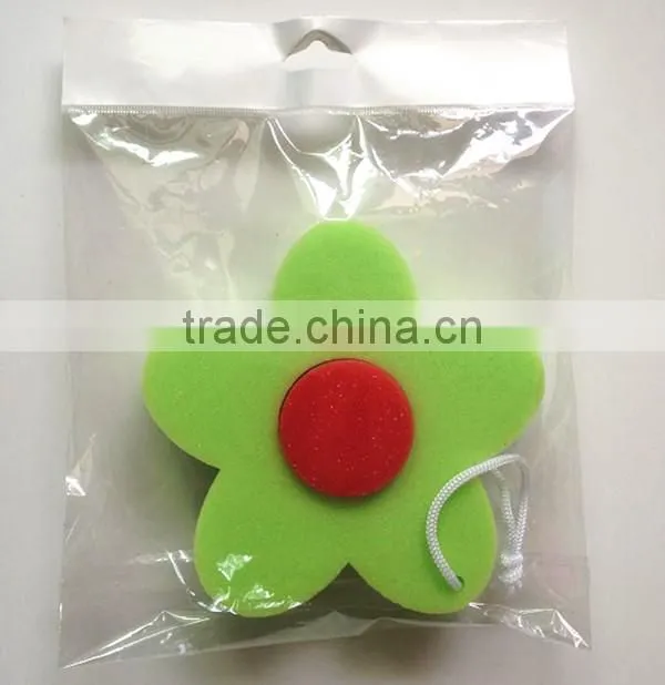 Flower shape bath sponge/ Soft Sponge for shower