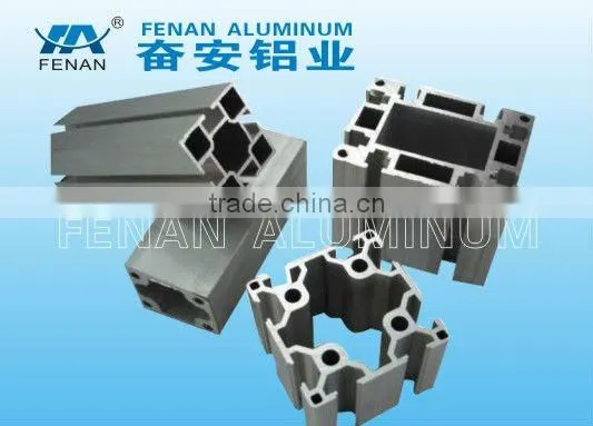 assembling line modular aluminum profile industry fair using