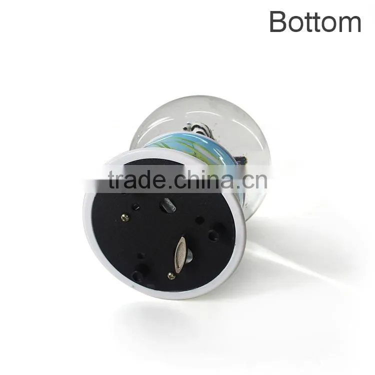 2015 cheap electric musicial snow globe