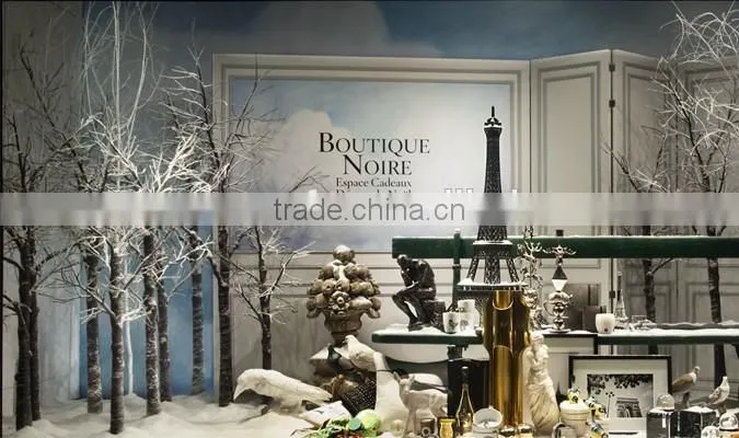 Window display tree for stores decoration