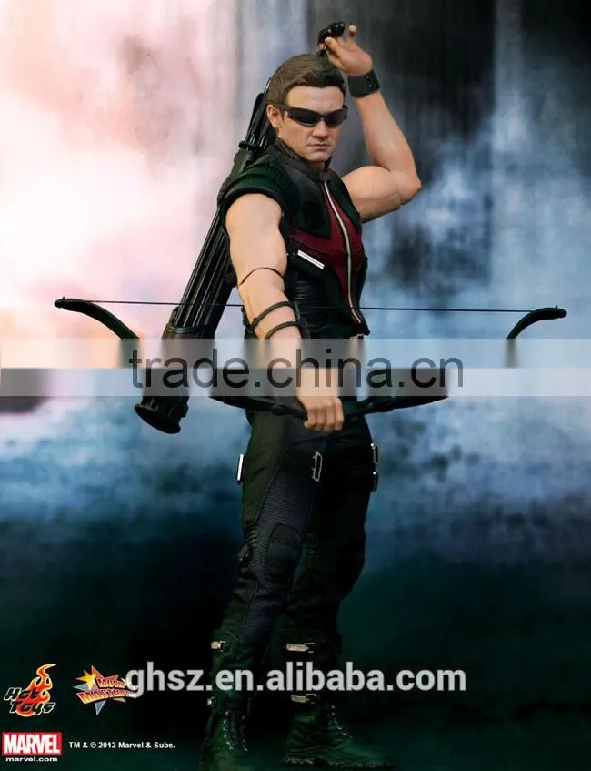 Guo hao custom hot toys marvel hawkeye resin marvel toys
