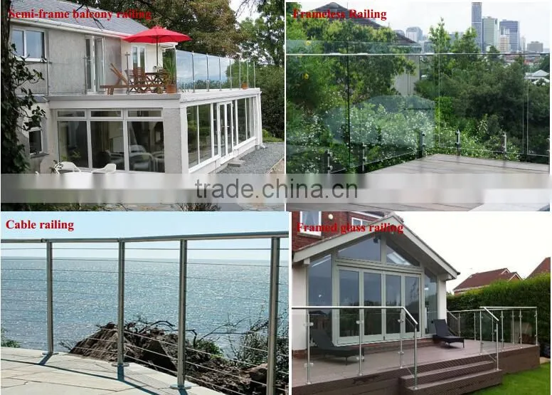 Guangzhou SS304 flat bar balustrades stainless steel Made to messusre for Dubai Hotel