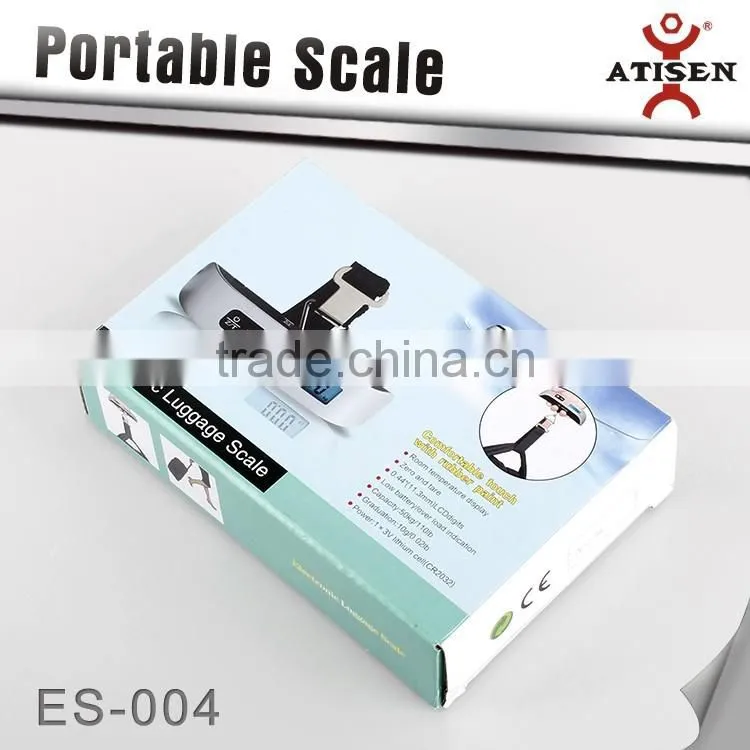 Portable Hanging Electronic Digital Travel Suitcase Luggage Weighing Scale 50kg