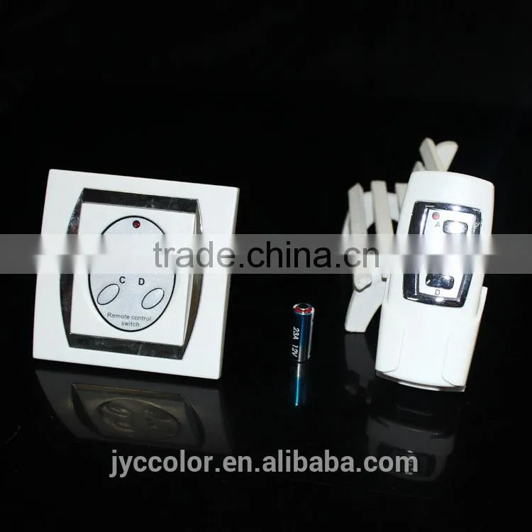 4-Port Digital Wireless Remote Control Wall Switch