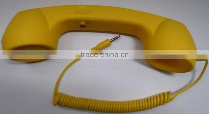 Anti-radiation Bling Retro Cellphone Handset for Iphone and Smartphone