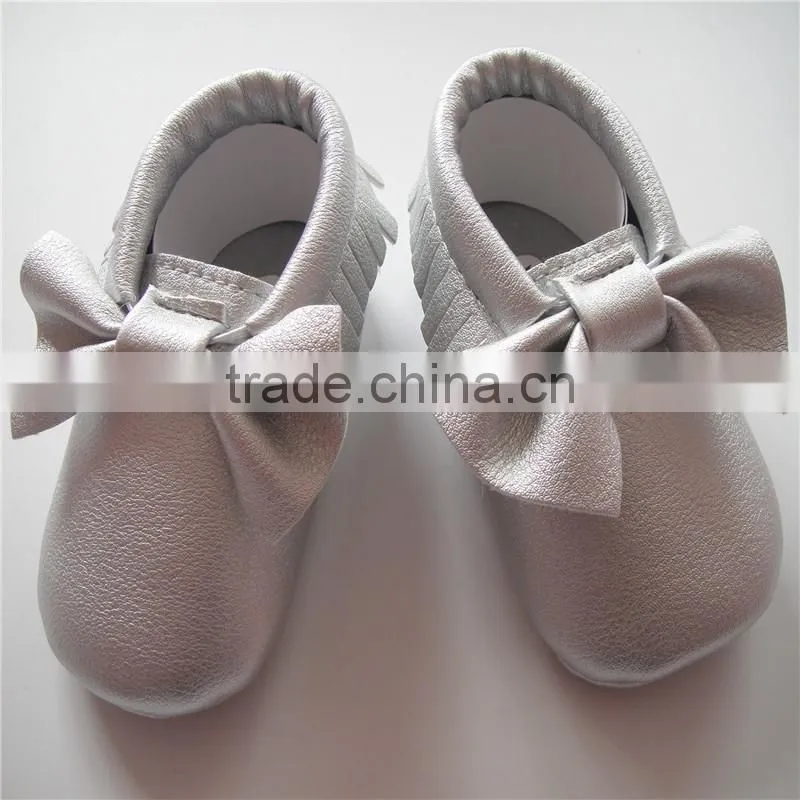 New style comfortable baby PU leather shoes