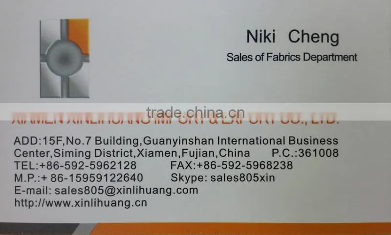 Woven Twill Cotton Elastane Fabric