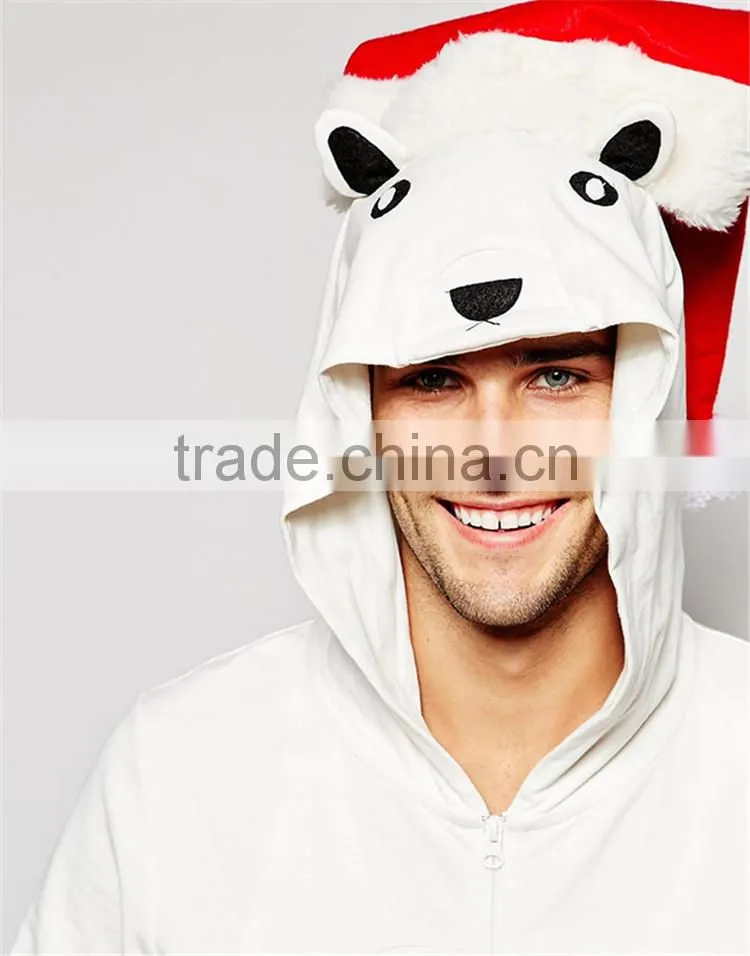 PA0010A Loungewear Christmas Polar Bear Onesie