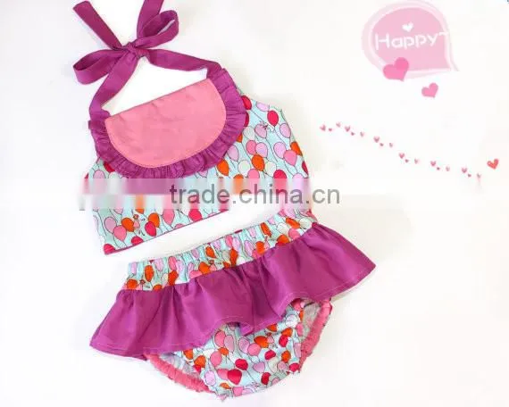 Girls beachwear 2 piece suit swimwear best selling products 2017 in usa