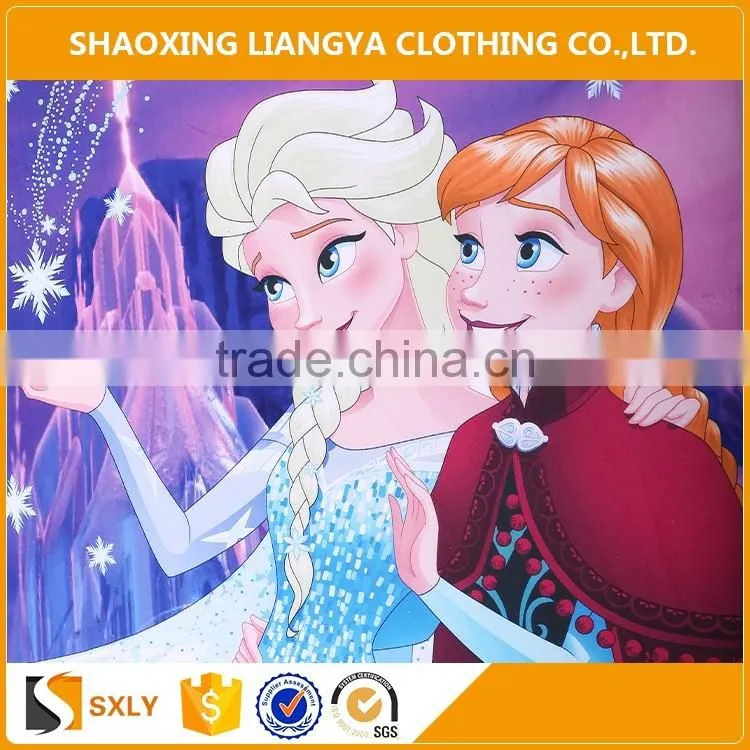 Super soft wholesale digital printing fleece blanket, royal blankets