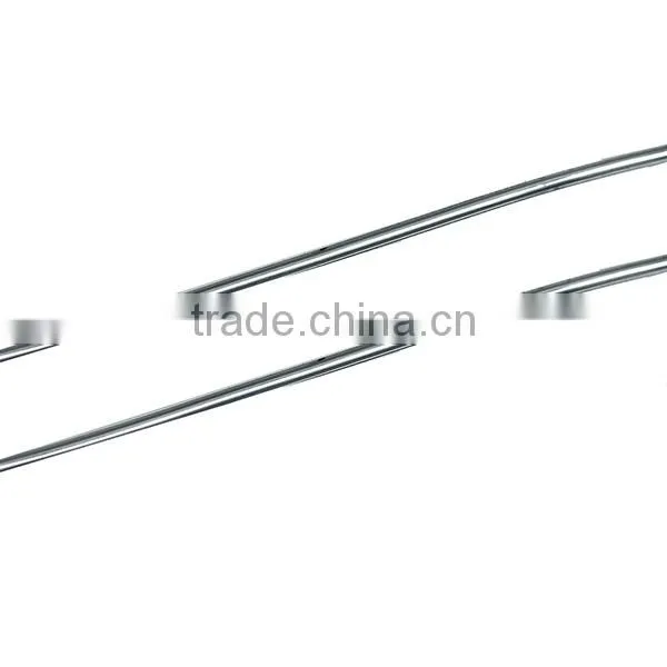 Copper Beading Wire Thread Cord Round Silver Tone 0.8mm Dia. , 2 Rolls