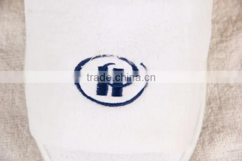 Customized Logo Close Toe Coral Velvet Hotel Slipper