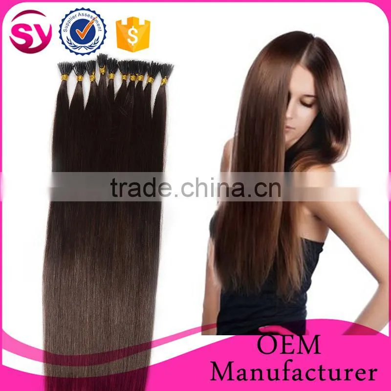 cheap 100% human hair i tip hair extension,factory wholesale price i-tip hair extension
