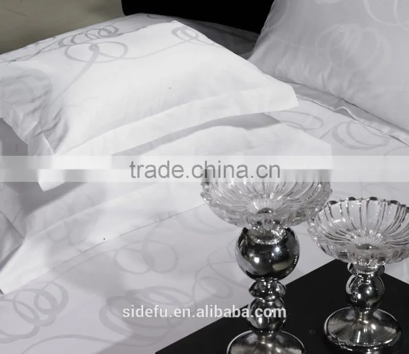 5-Star Hotel Satin Bed Sheet Bedding Set 100% Cotton