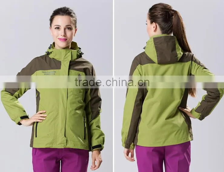 water and windproof jackets with polar fleece liner