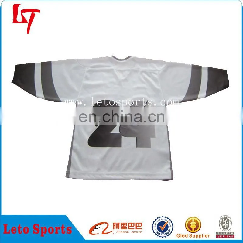 Fast Break Men's Ice Hockey Jersey with Sublimation Printing /Custom ice hockey garment with polyester fabric