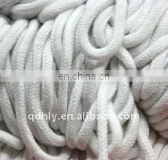 mixed color braided cotton rope