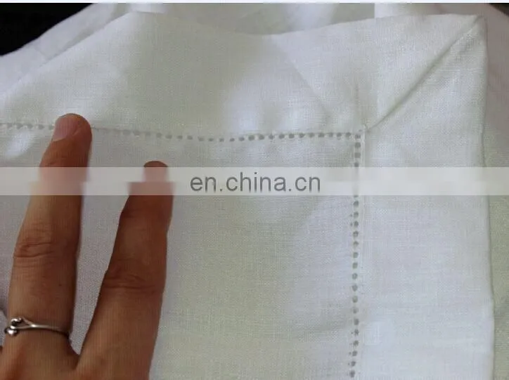 dyeing colors linen napkin in turquoise/blush/taupe color